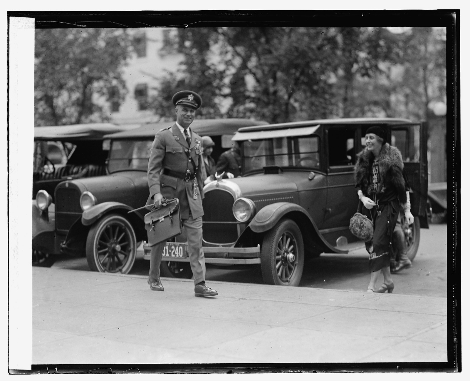 Col. & Mrs. Wm. Mitchell, [1925] — historic photograph