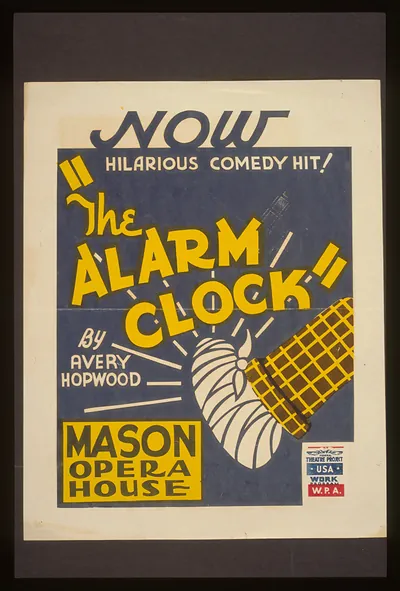 The alarm clock by Avery Hopwood
