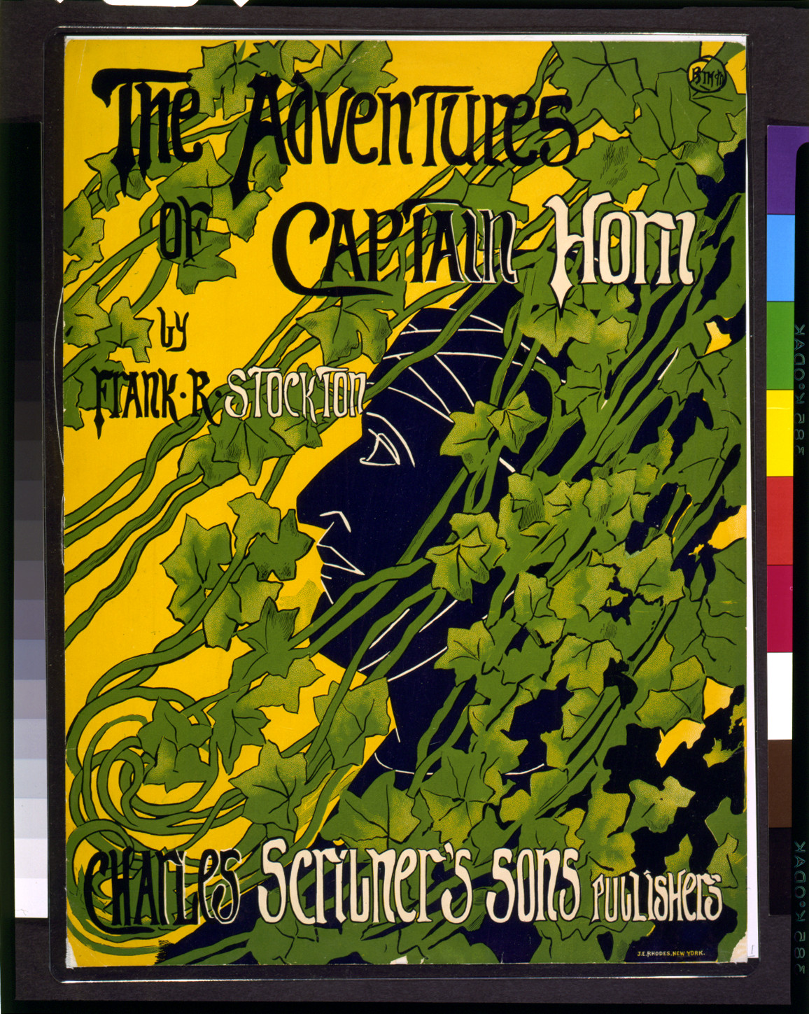 The Adventures of Captain Horn by Frank R. Stockton, Charles Scribner's Sons publishers / BMcM., New York : J.E. Rhodes, [1899] — vintage poster