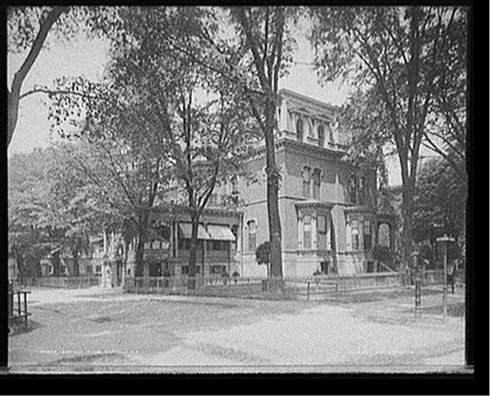 Buffalo Club, Buffalo, N.Y., [between 1900 and 1906] — historic photograph