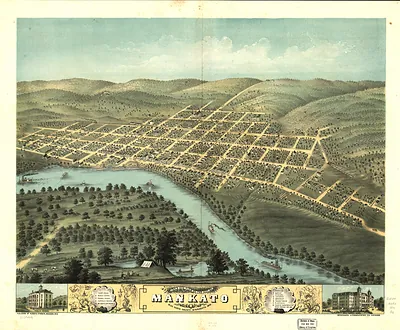 Mankato, Minnesota, 1870