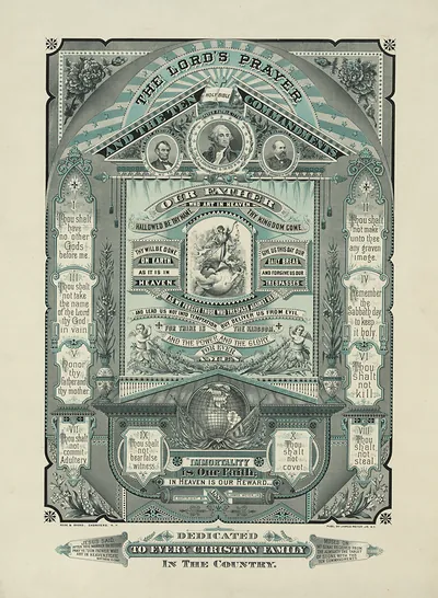 The Lord's Prayer and the Ten Commandments