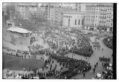 Tobacco parade, Union Sq.