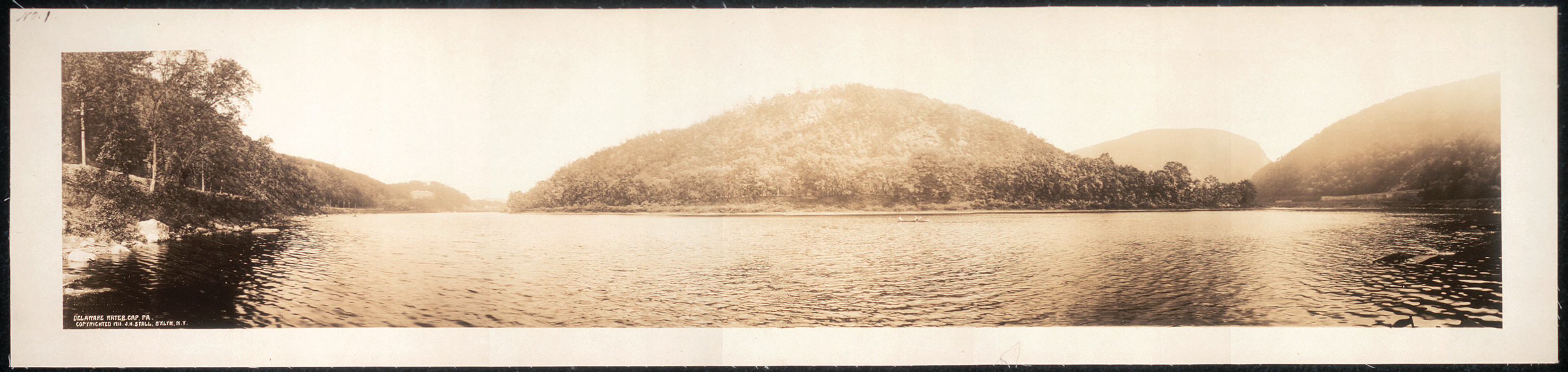 Delaware Water Gap, Pennsylvania, 1911, 1911 — historic image