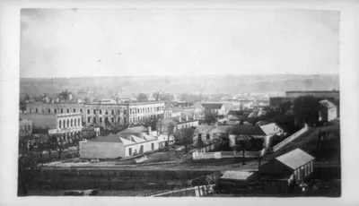 [Bird's-eye view of Austin, Texas (?)]