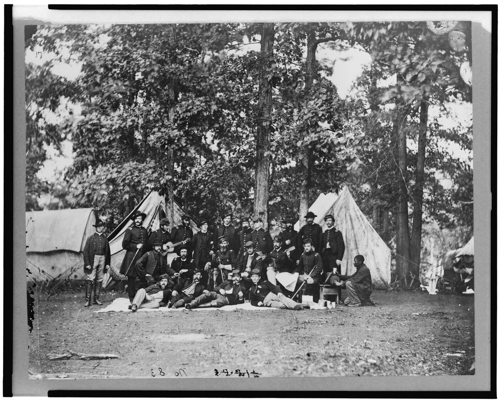 Officers of U.S. Horse Artillery, Army of the Potomac, Culpeper, Va. Sep. 1863, [photographed between 1861 and 1865, printed later] — historic photograph