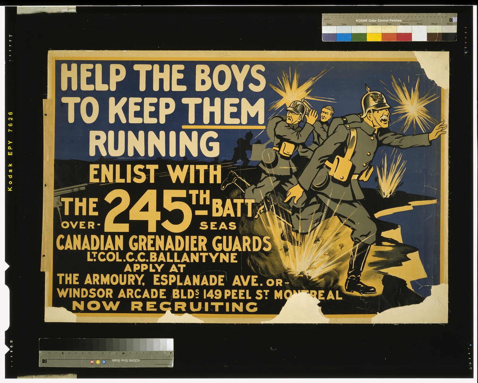 Help the boys to keep them running, 1914 — vintage poster
