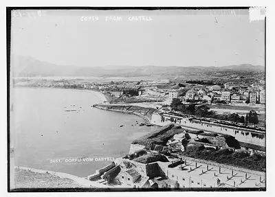 Corfu from Castell