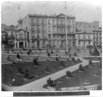 West End Hotel, Plaza, San Francisco