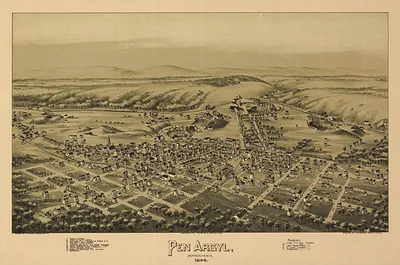 Pen Argyl, Pennsylvania, 1894