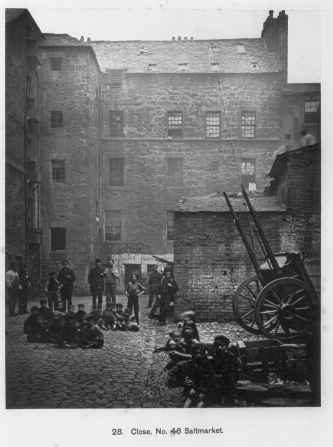 Close, No. 46 Saltmarket, [ca. 187-] — historic photograph