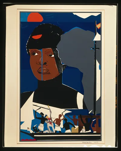 Prince Cinque / Romare Bearden.