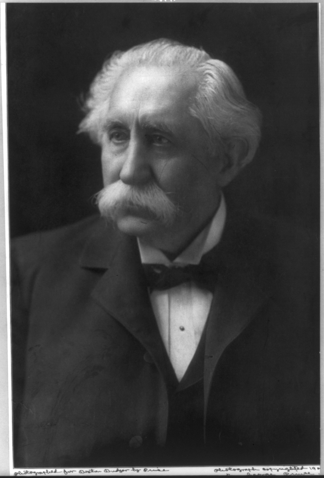 [William Brimage Bate, 1826-1905, bust portrait] — historic photograph