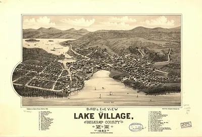 Lake Village, New Hampshire, 1883
