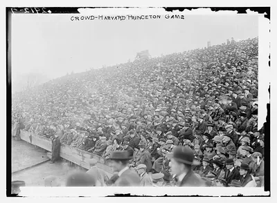Crowd Harvard - Princeton game