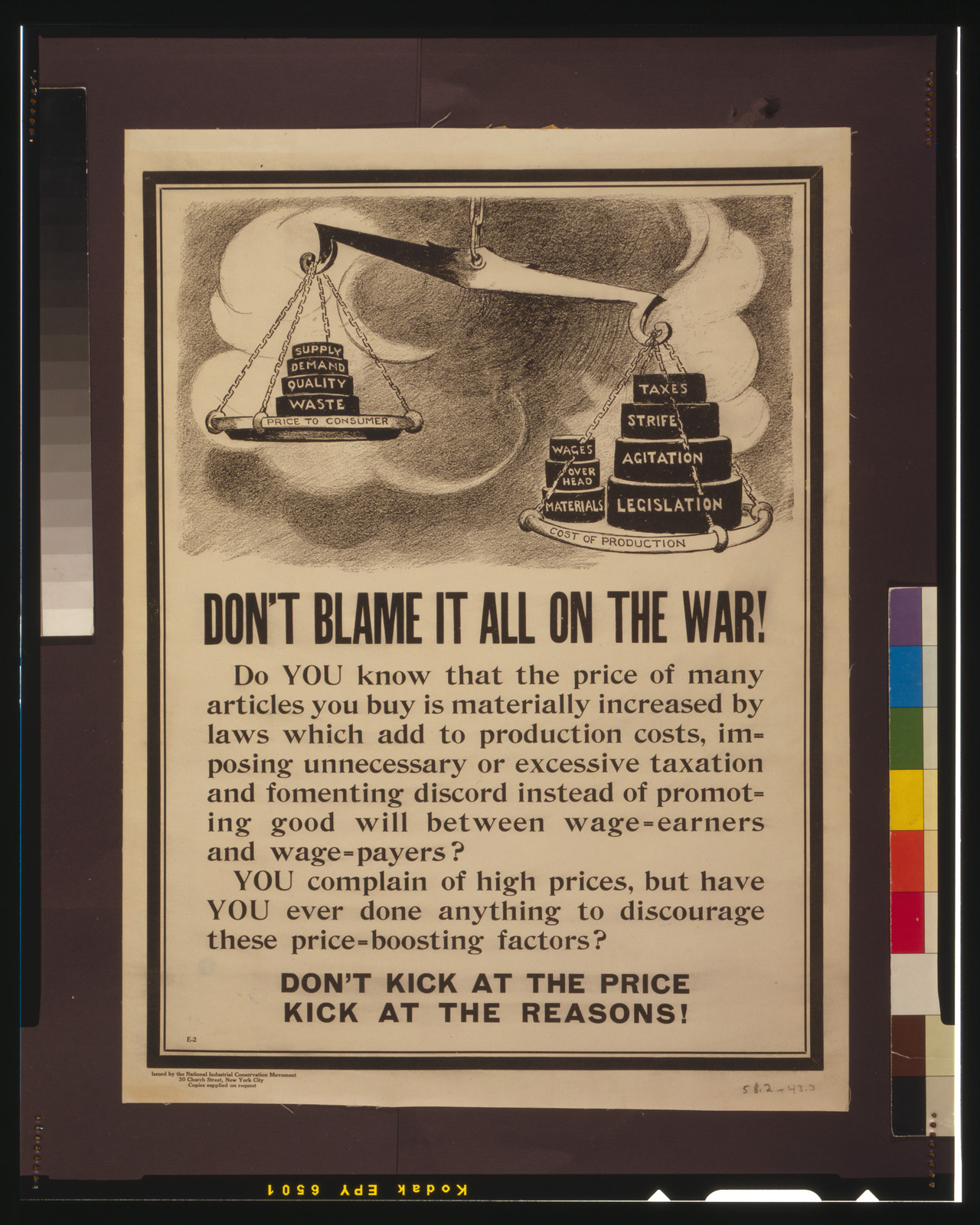 Dont blame it all on th, 1917 — historic image