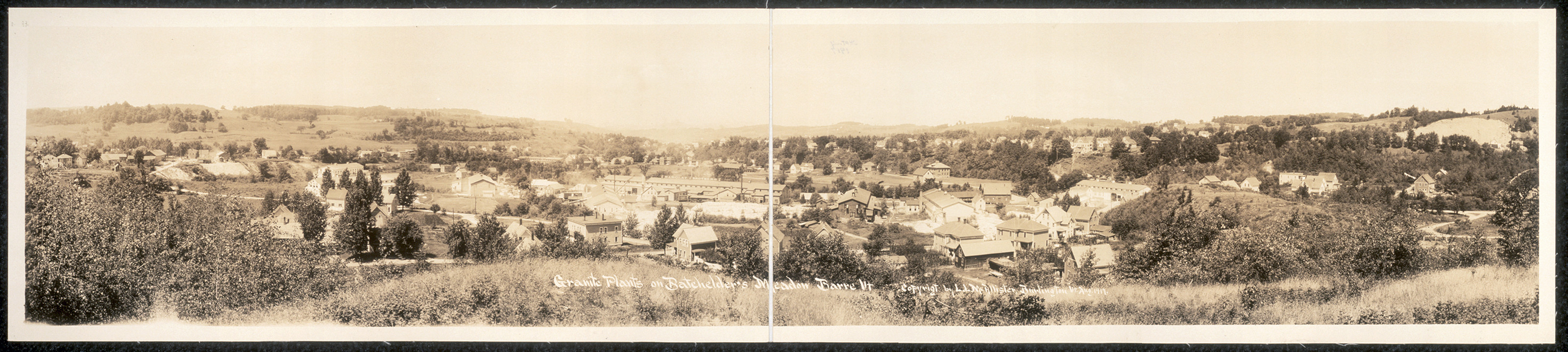 Batchelders Meadow, Barre, Vermont, 1917, 1917 — historic image