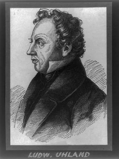Ludwig Uhland, 1787-1862