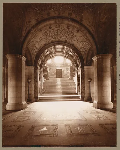 Main Entrance, Boston Public Library