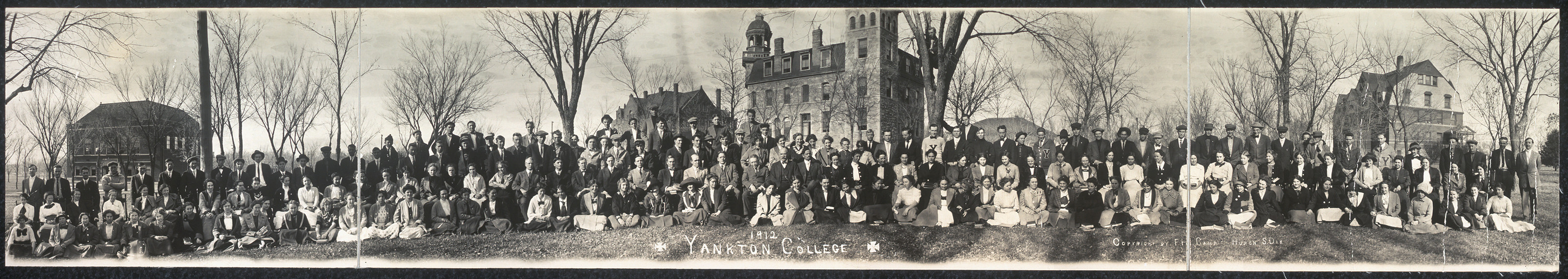 1912, Yankton College, South Dakota, 1912 — historic image