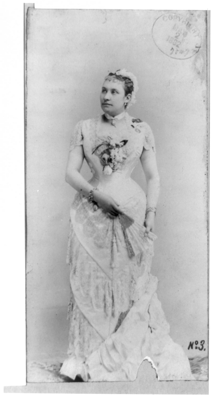 Mme. Materna, c1882. — historic photograph