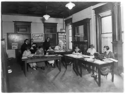 Holy Name office group, Washington, D.C. / Nat'l. Photo., Wash., D.C.