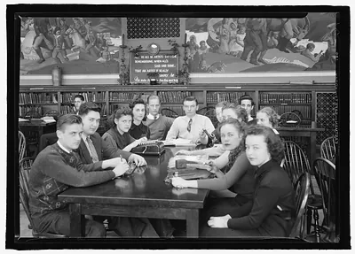 Tech High School students, [Washington, D.C.], c.1936