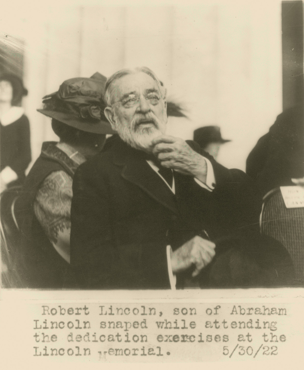Robert Todd Lincoln, 1843-1926, 1922 May 30. — historic photograph