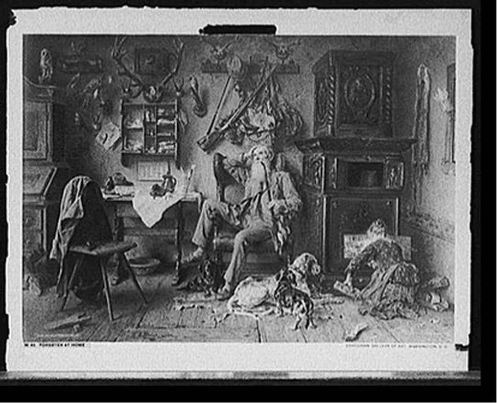 Forester at home, c[between 1900 and 1912] — historic photograph