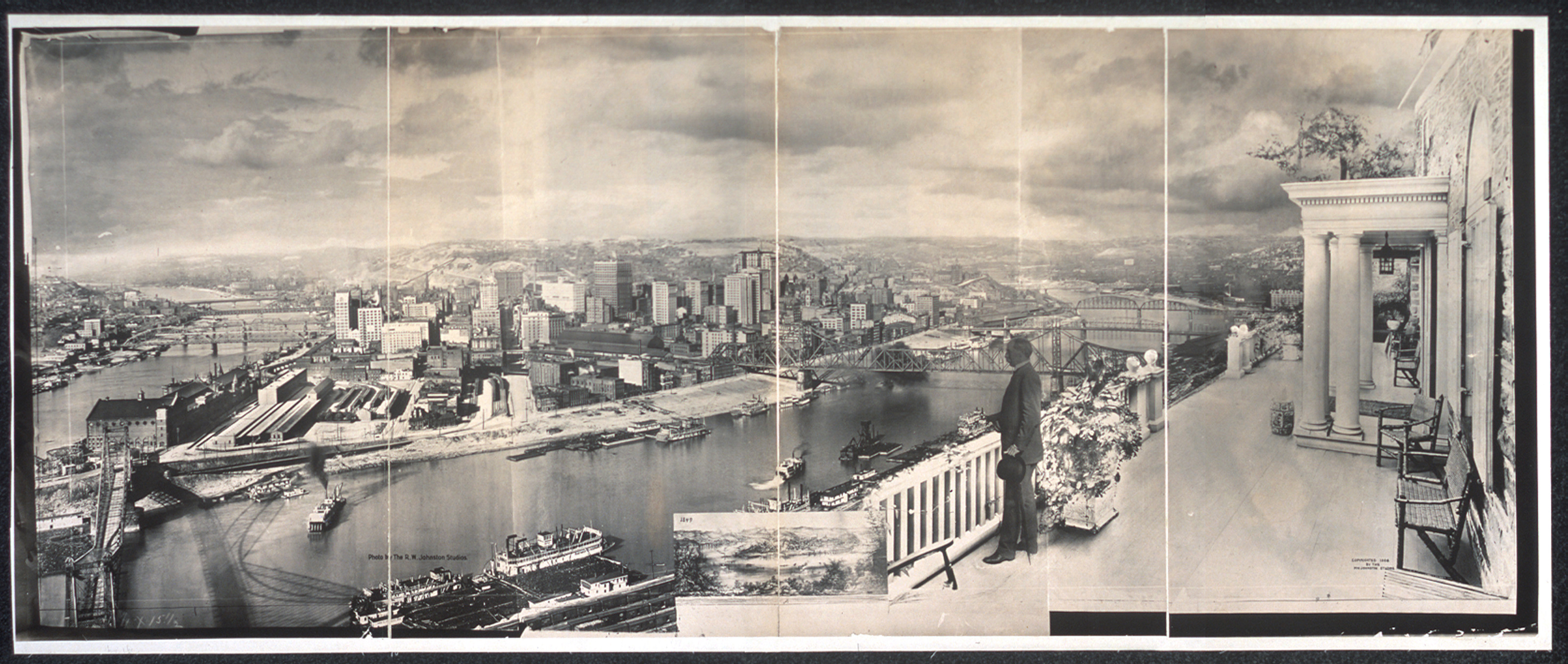Sesqui-centennial photograph of Pittsburgh, Pennsylvania, 1909, 1909 — historic photograph