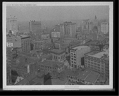 Baltimore from the Emerson Tower