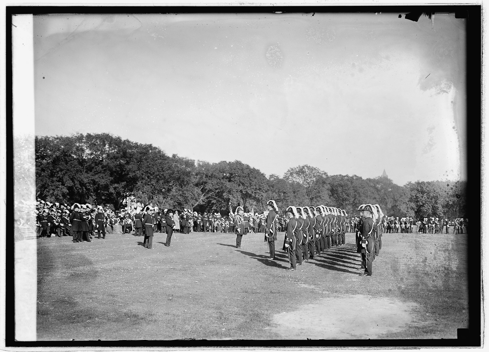 Knights Templar, Field Day, 10/9/24, [19]24 October 9. — historic photograph
