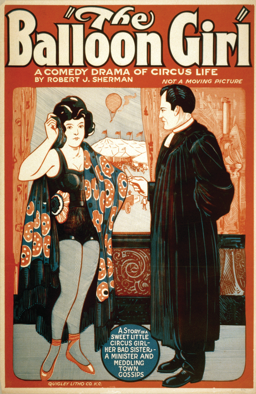 The Balloon Girl: A Comedy Drama of Circus Life — historic image