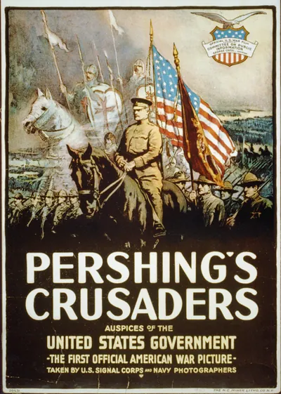 Pershing's crusaders--Auspices of the United States government / The H.C. Miner Litho. Co. N.Y.