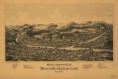 West Lebanon, New Hampshire, 1889