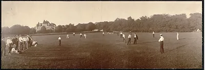 Cricket game, Newport, Rhode Island, 1902