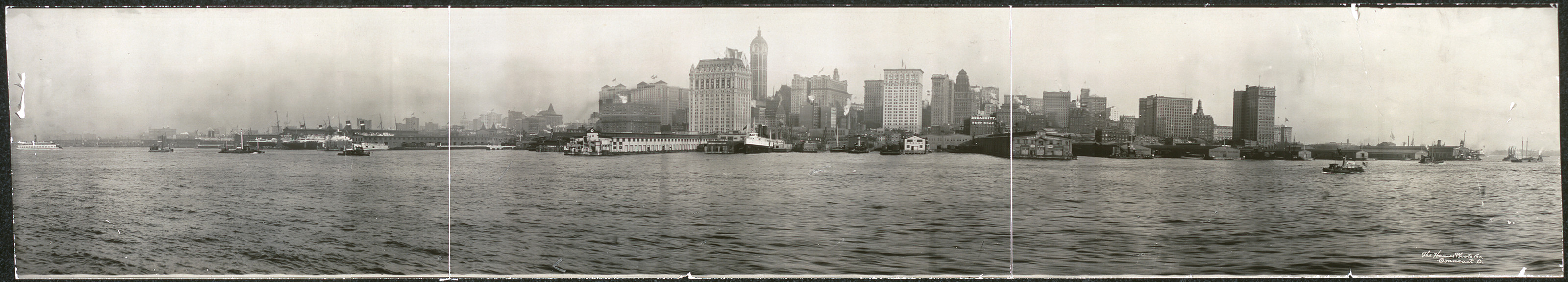 Waterfront New York City, 1909, 1909 — historic image