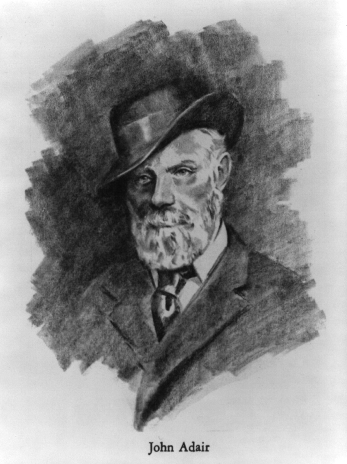 John Adair, [no date recorded on caption card] — historic print