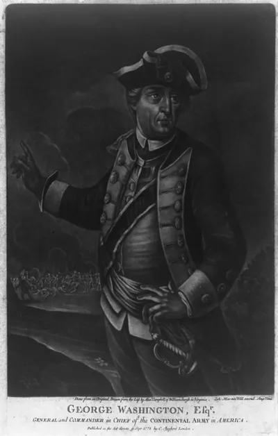 George Washington, Esq'r. - general and commander in chief of the Continental Army in America / done from an original, drawn from the life by Alex'r. Campbell, of Williamsburgh in Virginia ; Ioh. Martin Will excud. Aug. Vind.