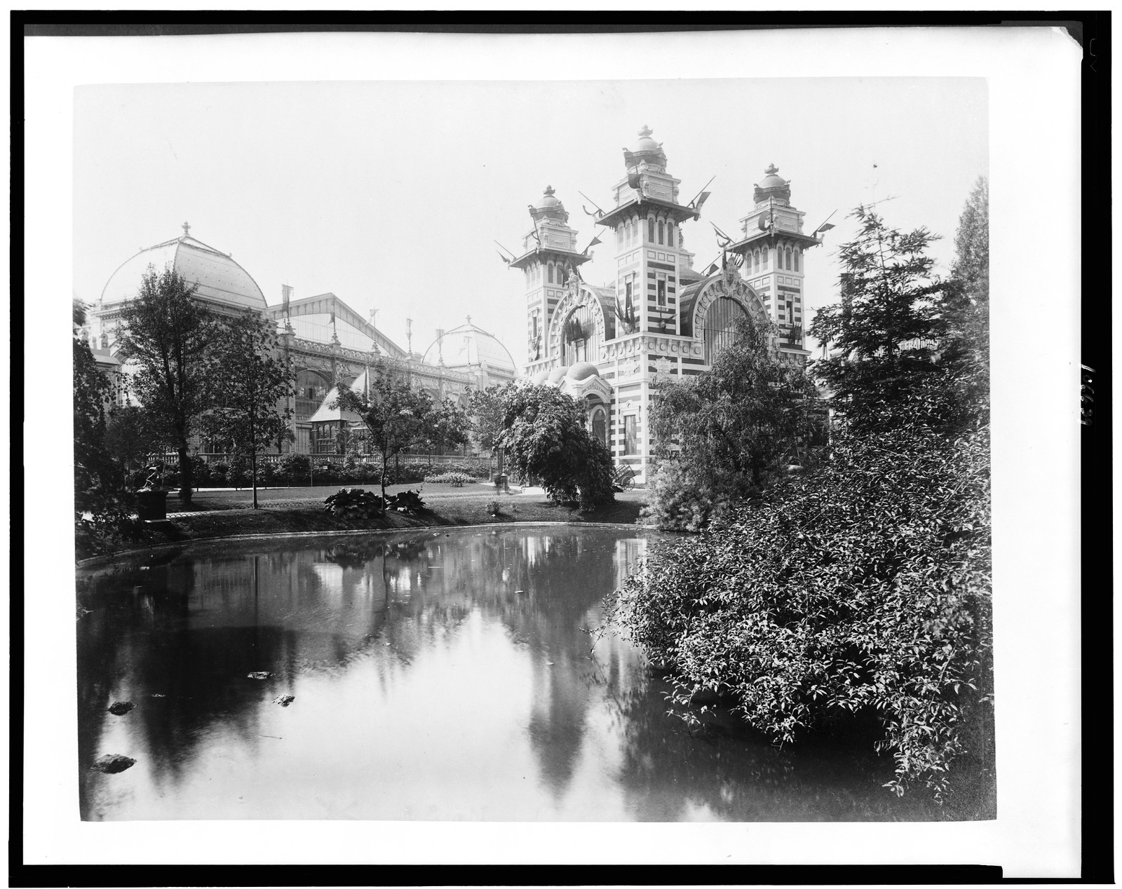 [Pavilion of Bolivia, Paris Exposition, 1889], [1889] — historic print