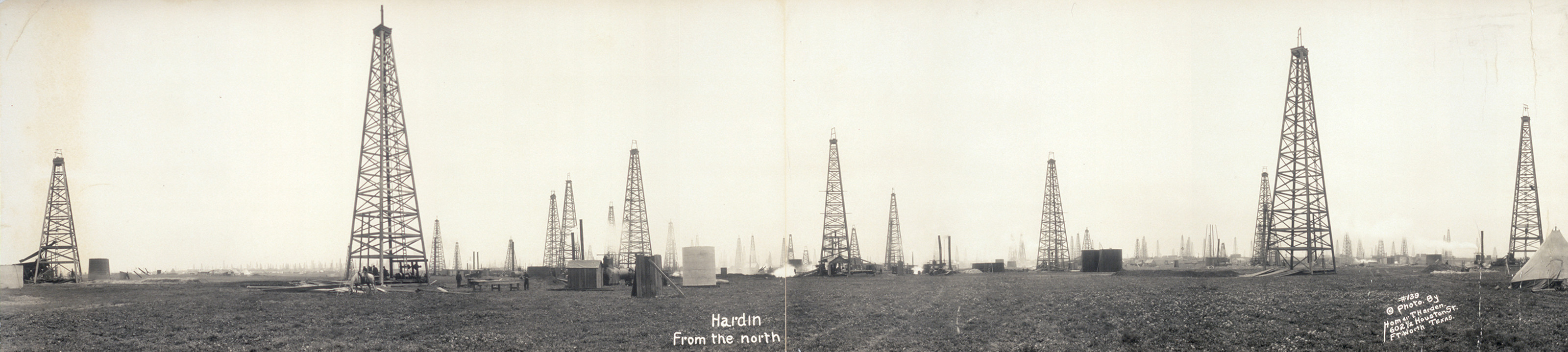 Hardin from the north, Texas, 1919, 1919 — historic image