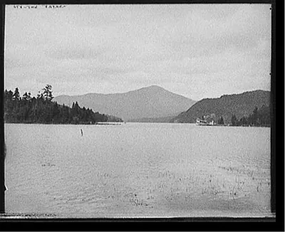 [Lake Placid and Whiteface Mountain, Adirondack Mts., N.Y.]