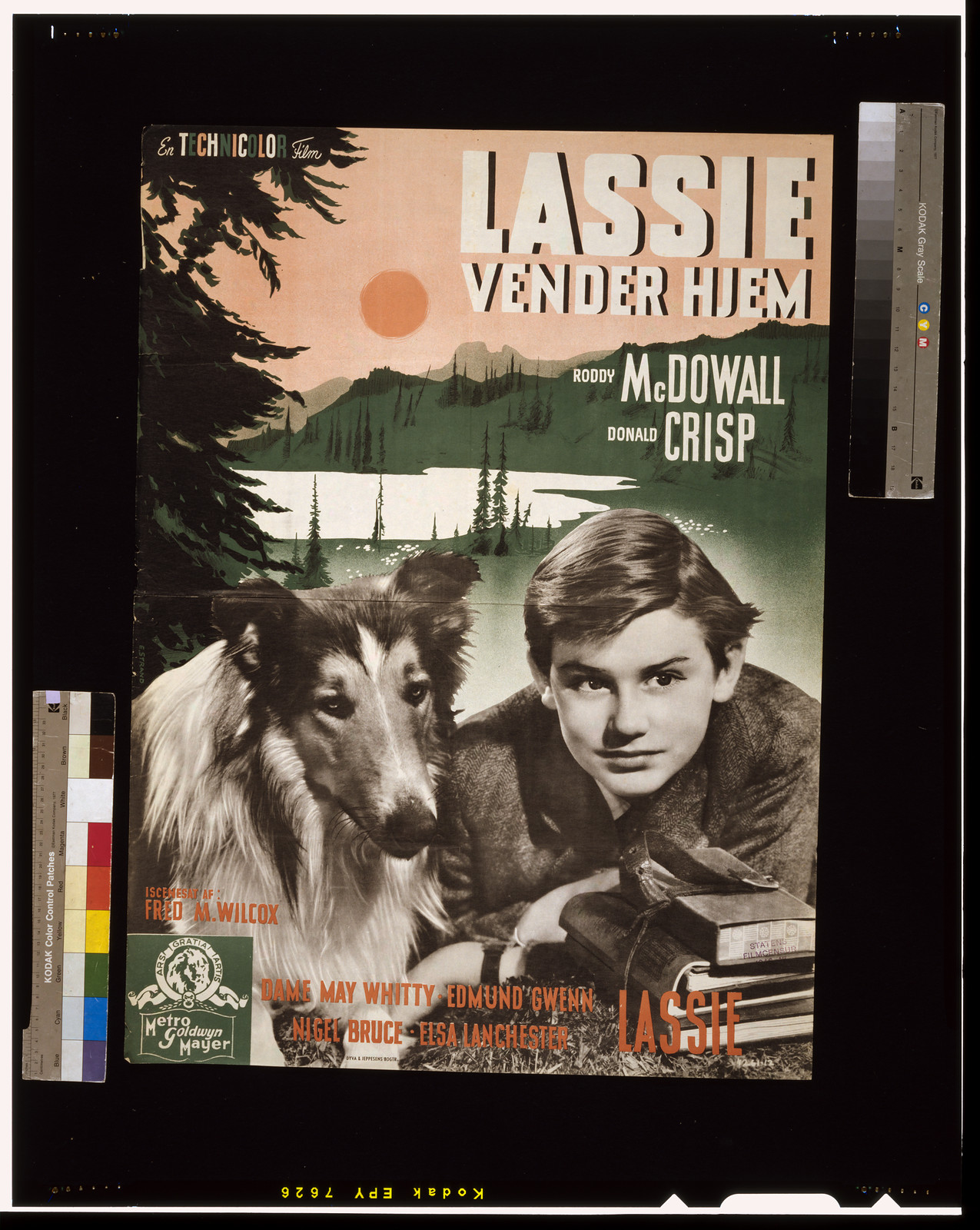 Lassie come home — vintage poster