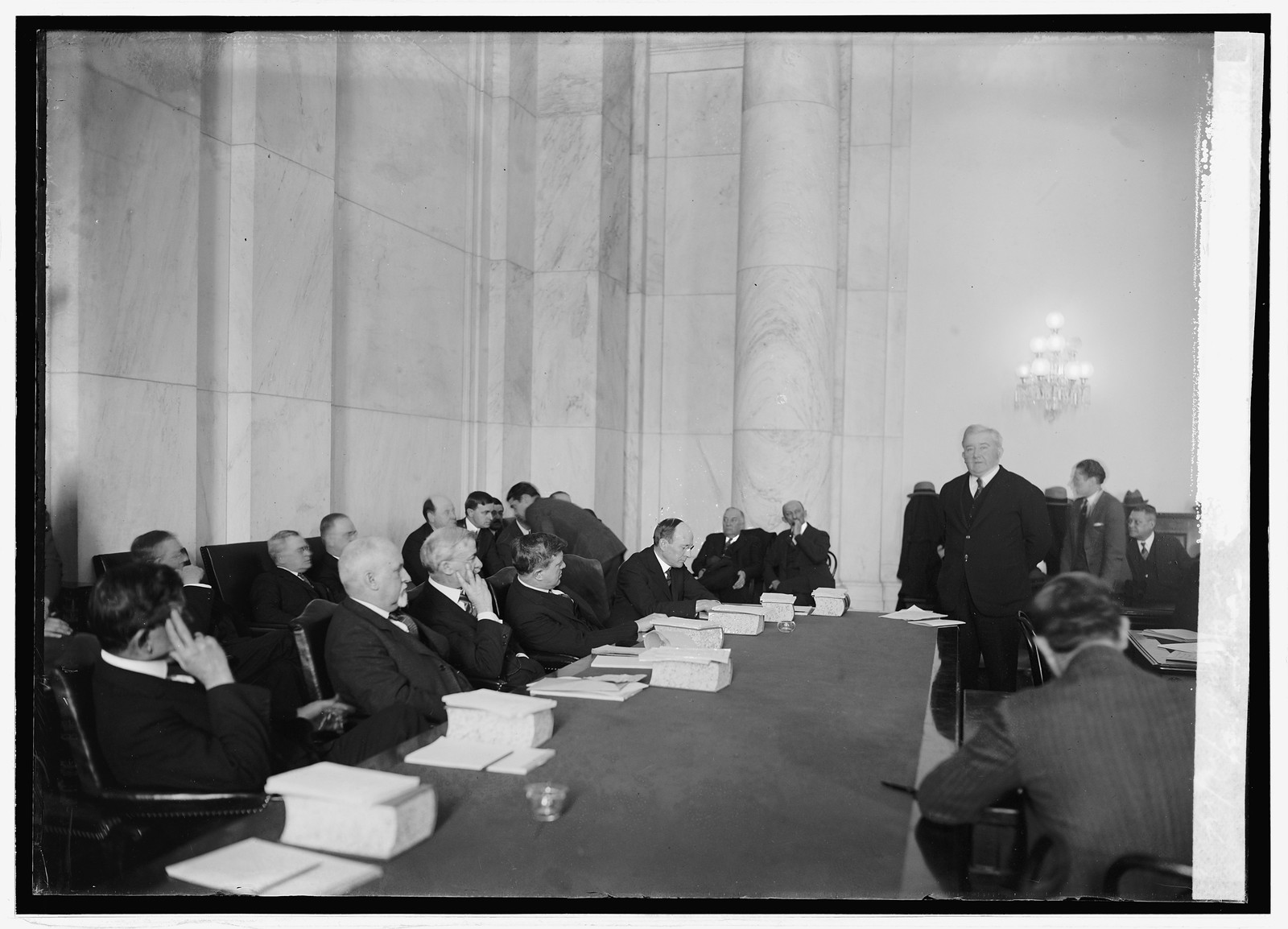 Martin W. Littleton on stand, 3/21/24, [19]24 March 21. — historic photograph