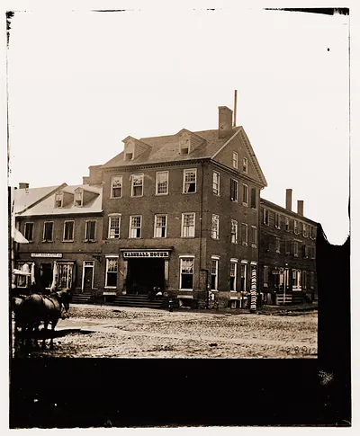Alexandria Virginia. Marshall house