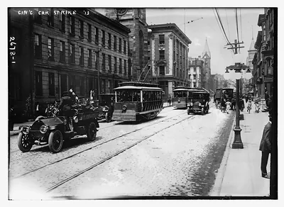 Cincinnati car strike
