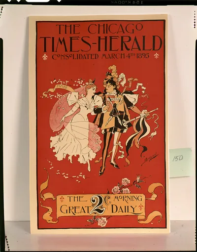 The Chicago Times-Herald, consolidated March 4th, 1895 / Denslow.