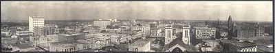 Panoramic view of San Antonio, Texas, 1910