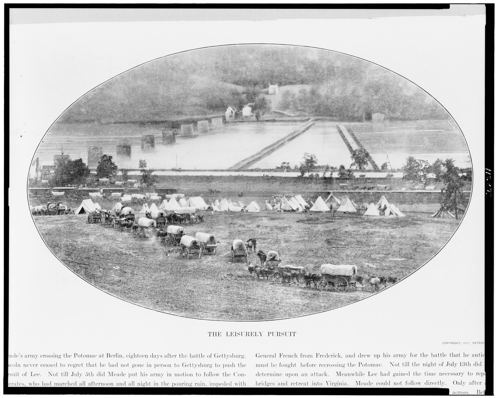 The leisurely pursuit, [photographed 1863, c1911] — historic print