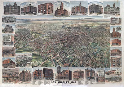Los Angeles, California, 1891